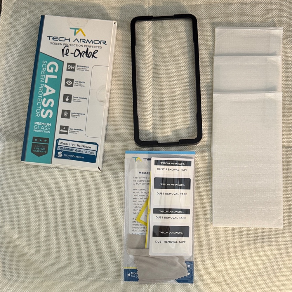 iPhone 11 Pro Max 3 Pack HD Ballistic Glass